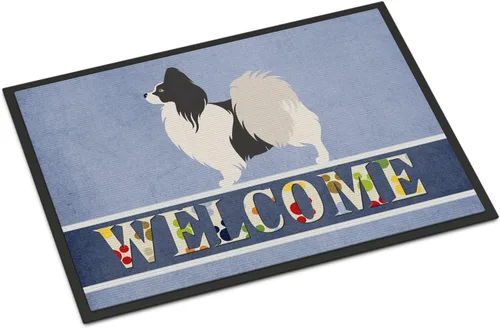 Miniatura 72 de Caroline's Treasures BB8321JMAT - Felpudo de bienvenida Berger Picard de 24 x 36 pulgadas, tapete azul para puerta delantera, para interiores