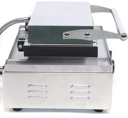 Miniatura 5 de Máquina de gofres en forma de pescado de acero inoxidable antiadherente Mini Taiyaki Maker 6 pequeños gofres en forma de pescado 110 V 2.4 KW