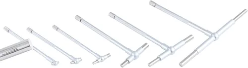 Miniatura 4 de Accusize Industrial Tools Premium 5/16'' - 6", 6ps/Set Juego de medidores telescópicos, acabado en cromo satinado, 3602-5018 Satin Chrome Finish