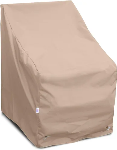 KoverRoos Weathermax 49812 - Funda para sillón con respaldo alto, 32 pulgadas de ancho por 33 pulgadas de diámetro por 40 pulgadas de alto, tostada