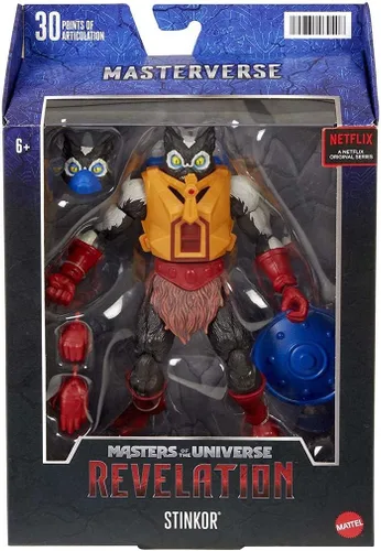 Miniatura 7 de Masters of the Universe and He-Man Beast Man Figura de acción con Power Attack Move y 2 accesorios inspirados en la serie animada MOTU Netflix