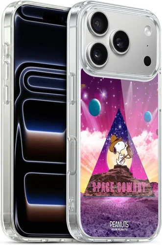 Miniatura 78 de Head Case Designs Funda de gel con licencia oficial de Peanuts Nebula Cactus Needles Snoopy Space Cowboy [protección de grado militar] compatible