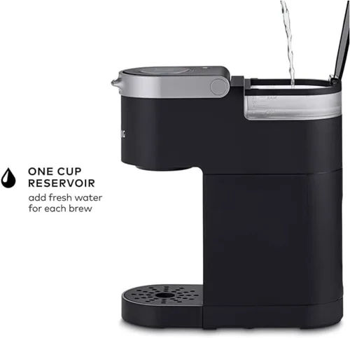 Miniatura 5 de Keurig K-Mini Plus - Cafetera de cápsulas K-Cup de una sola porción, con tamaño de preparación de 6 a 12 onzas, almacena hasta 9 cápsulas