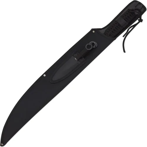 Miniatura 5 de Snake Eye Tactical - Espada de fantasía con funda de nailón, machete para exteriores y camping Rojo