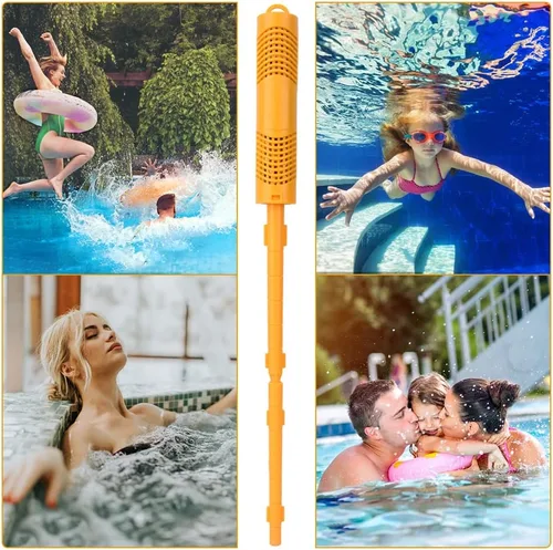Miniatura 5 de Piezas de barra mineral de spa, barra mineral con filtro de spa para bañera de hidromasaje, dura 4 meses, barra mineral para piscina para filtro