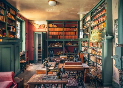 Miniatura 2 de RAVENSBURGER Puzzle 17101 Ravensburger Mysterious Castle Library Lost Places Rompecabezas de 1000 piezas