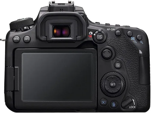Miniatura 3 de Canon Cámara DSLR EOS 90D (solo cuerpo) (3616C002) + tarjeta de memoria de 64 GB + funda + software de foto Corel + batería LPE6 + cargador + lector
