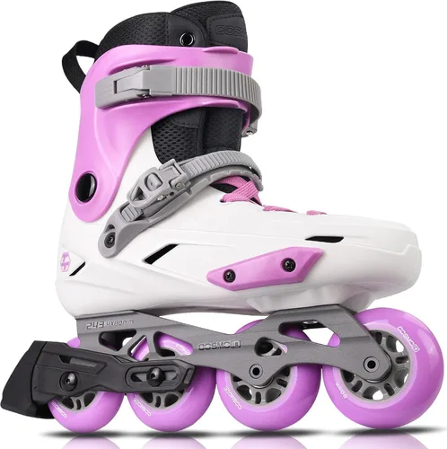 Patines en línea profesionales para mujeres y hombres, cuchillas de patines COSMOID para adultos, hombres y mujeres, talla 5-13, patines Blanco