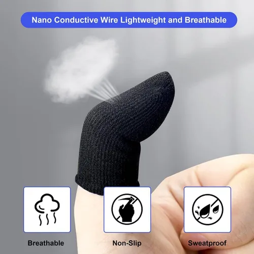 Miniatura 2 de Enfriador dual para teléfono móvil 14 en 1 con luz LED, radiador de ventilador de refrigeración para teléfono celular, 2 unidades L2R2 disparadores