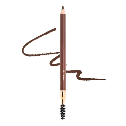 Miniatura 2 de Bodermincer 6 colores a elegir lápiz de cejas impermeable marrón oscuro lápiz de cejas (B01-negro)