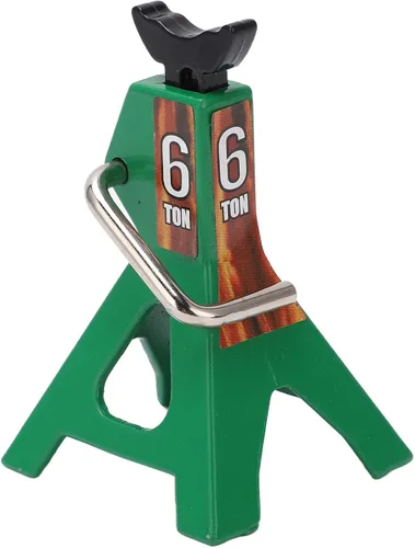 Juego de soporte de gato portátil a control remoto, accesorio decorativo de simulación de altura, mini gato de elevación para carrocerías de coche y