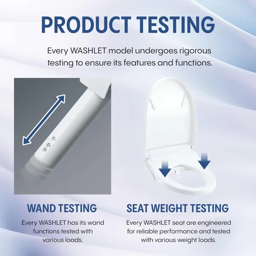Miniatura 20 de TOTO® WASHLET®+ S7 - Asiento electrónico de inodoro con bidé con limpieza de varilla EWATER+® y taza clásica, alargado, color blanco algodón