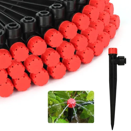 Miniatura 11 de Sistema de riego por goteo: sistema de riego de jardín mejorado 2026 con tubo de 46 pies y 1/2 pulgadas, nuevo rociador automático de conexión