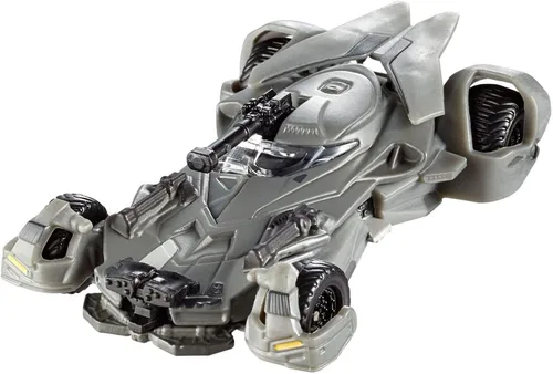 Miniatura 2 de Mattel Hot Wheels Batmobile de Batman a escala 1:50 (Justice League Batmobile)