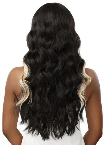 Miniatura 4 de Outre Peluca de encaje frontal - Línea de cabello perfecta 13X5 - Elanor (OFF BLACK 1B)