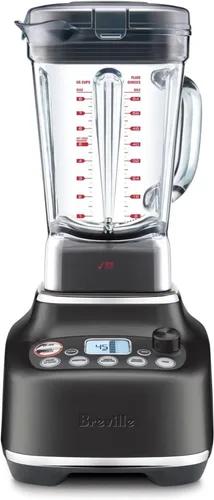 Breville BBL920BST Super Q Licuadora de Grado Comercial para el Hogar, Acero Inoxidable Negro