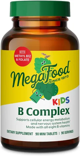 Miniatura 9 de Tabletas de complejo B para niños. De MegaFood, 051494102756, 30, 1