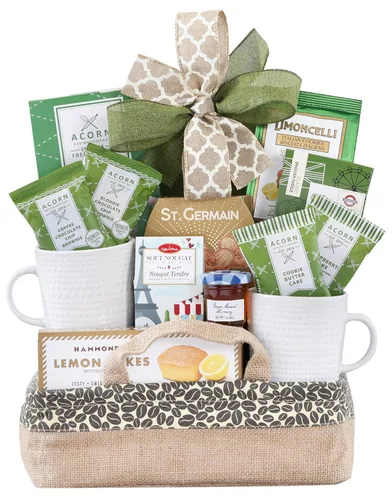 Miniatura 2 de Wine Country Gift Baskets Cesta de regalo para café, aperitivos y té