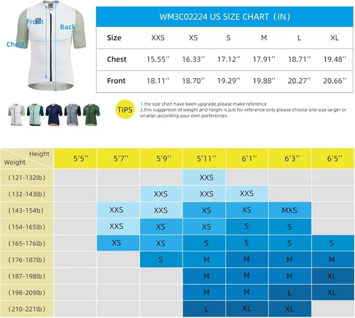 Miniatura 6 de Santic Camiseta de ciclismo de manga corta para hombre con 3 bolsillos traseros