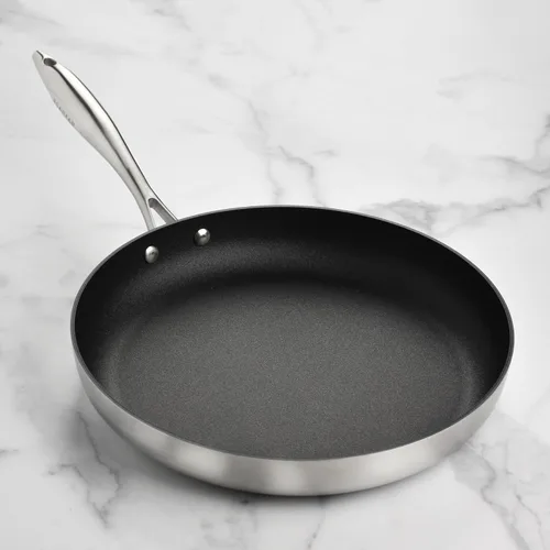 Miniatura 3 de Scanpan CX+ - Sartén antiadherente Stratanium Plus de 12.5 pulgadas, acero inoxidable de 5 capas