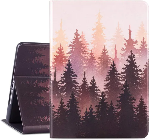 Miniatura 24 de Vimorco Funda para iPad 5ª/6ª Generación de 9.7 pulgadas 2017/2018, para iPad Air 1/2 Funda 2013/2014, Funda de Soporte Ajustable Delgada, Mandala