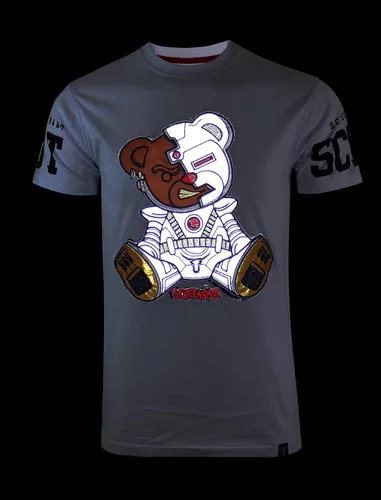Miniatura 3 de SCREENSHOT - Camiseta con estampado de gel de alta densidad con bordado urbano de alta densidad