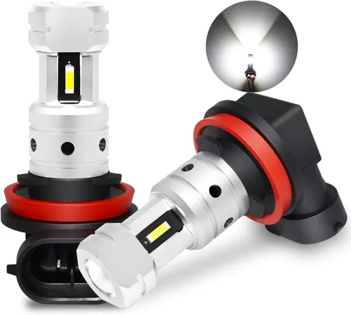 Miniatura 9 de PHINLION H8 H11 Bombillas LED amarillas antiniebla, 3800 lúmenes, súper brillante, H11LL H16, repuesto para automóvil, camión, DRL y luces Amarillo