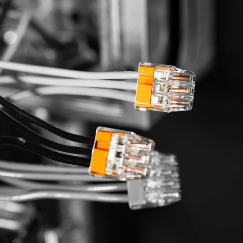 Miniatura 8 de IDEAL Electrical 30-1333S - Conector de 3 puertos a presión, color naranja, (10 unidades)
