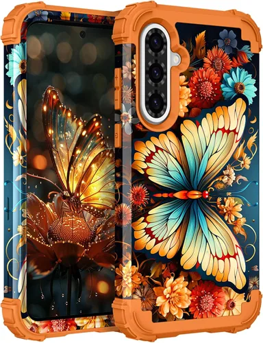 Miniatura 85 de Hocase Funda para Galaxy A37 5G, protección resistente a prueba de golpes, parachoques de goma de silicona suave+funda protectora híbrida