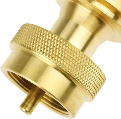 Miniatura 3 de Adaptador de tanque de propano para guardar carnes, adaptador de propano de 1 libra a 20 libras para cilindro desechable desechable, convertidor