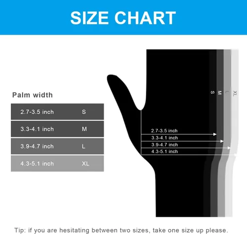 Miniatura 9 de FINITEX Guantes desechables de nitrilo negro para examen médico, 100/1000 unidades, 6.3 mil sin polvo, sin látex, guantes para alimentos Negro