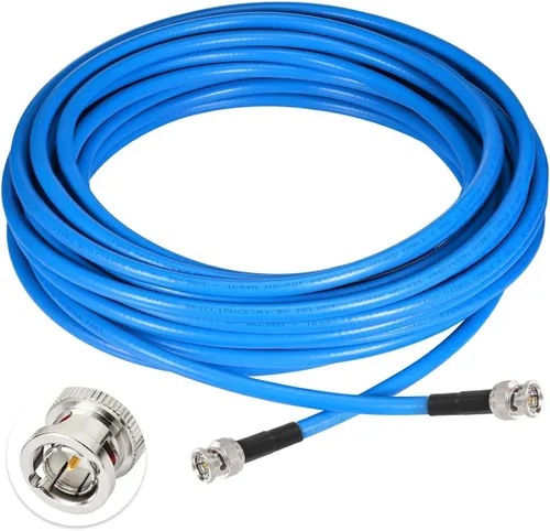 Miniatura 13 de Superbat Cable SDI BNC 3G/6G/12G (Belden 1694A), 100 pies, compatible con HD-SDI/3G-SDI/4K/8K, cable de video SDI de precisión (1 unidad)