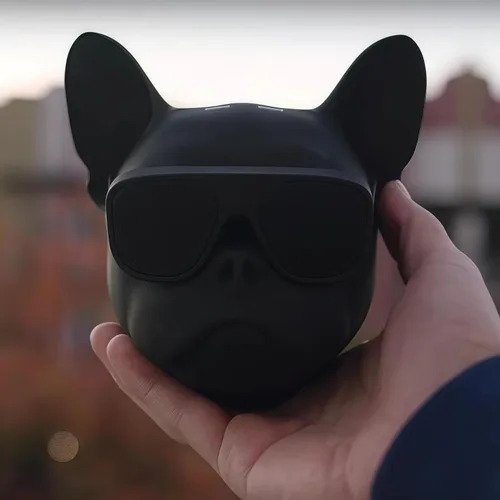 Miniatura 3 de Altavoz Inalámbrico Bulldog - Altavoz Bluetooth Portátil con Sonido Estéreo Fuerte, Altavoz Compacto para Exteriores para Acampar y Viajar Regalo