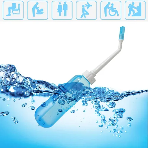 Miniatura 5 de Pulverizador de bidé portátil - Botella de bidé grande 560 ML