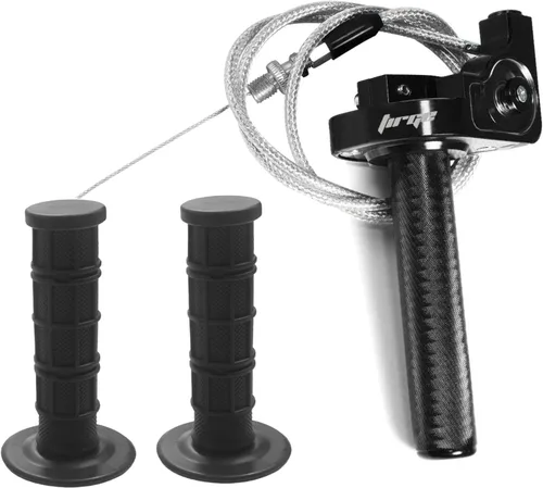 Cable de acelerador para motocicleta de 0.866 in CNC de aluminio rápido para CRF50 CRF70 70 110 70CC 110CC IRBIS 125 250 Dirt Pit Bike Accesorios