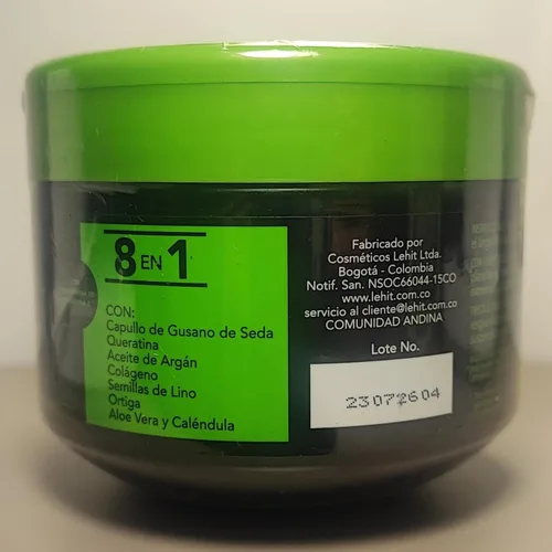 Miniatura 4 de Lehit - Coctel 8 En 1 Multivitaminico Repolarizador Tratamiento Capilar Cuidado Para El Cabello Alimento Y Nutricion Reparacion Total Anticaida