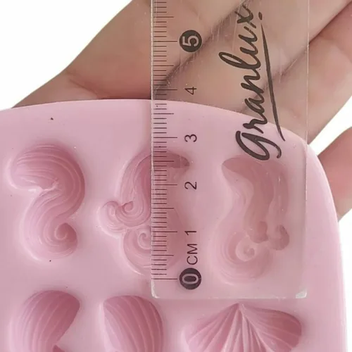 Miniatura 4 de Lindo pelo #3 molde de silicona MA 758