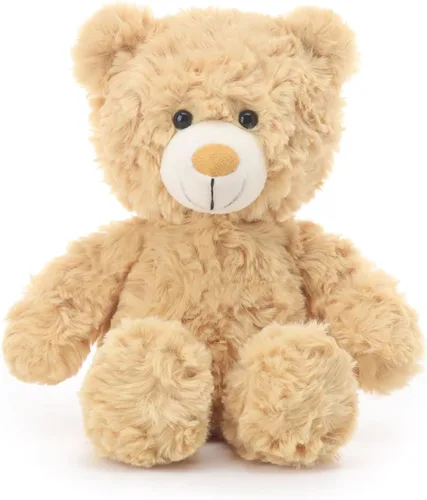 Miniatura 18 de Apricot Lamb Oso de flores gris ceniza para niños, juguetes de peluche suaves y lindos para bebés niñas y niños, 8 pulgadas