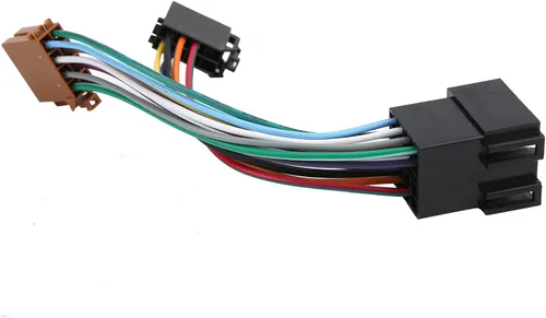 Miniatura 8 de Para Peugeot 106 206 306 307 405 406 607 Adaptador de arnés de cableado ISO kit de audio estéreo para coche apto para Peugeot 106 206 306 307 405