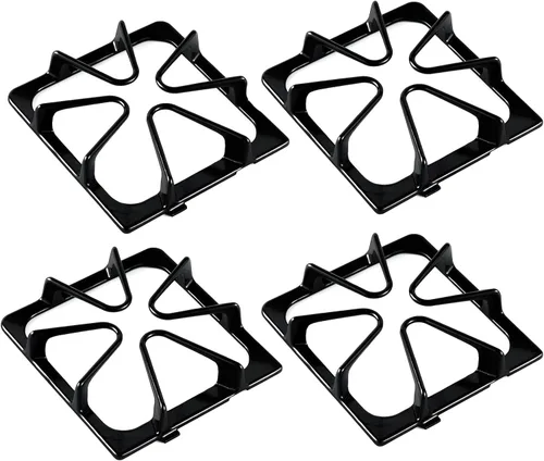 Repuesto de rejilla de quemador W10447925 mejorada para piezas de estufa Whirlpool, 8.3 x 8.8 pulgadas, rejilla de estufa de gas Kenmore Maytag,