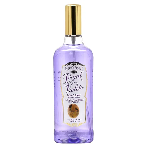 Royal Violets Colonia para bebés con Aloe Vera, Agua de Colonia para refrescar a tu Bebé, Esencia Delicada para toda la Familia, Perfume de Bebé,