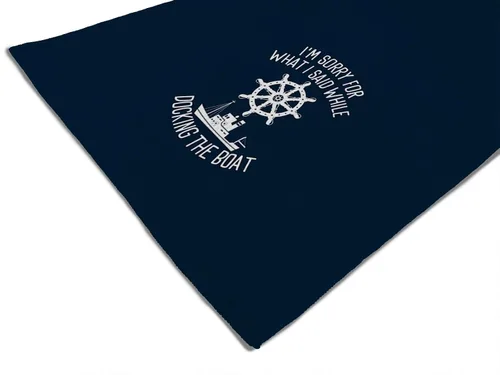 Miniatura 5 de Voatok Regalos para Barco: Toallas Náuticas para Platos y Manos, Accesorios para Lago - Toallas de Cocina "Lo Siento" (Azul-1)