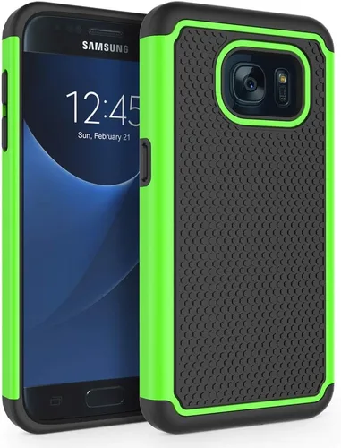 Miniatura 12 de Funda para Galaxy S7, a prueba de golpes, funda protectora para Samsung Galaxy S7 (5.1 pulgadas, 2016) [negro]