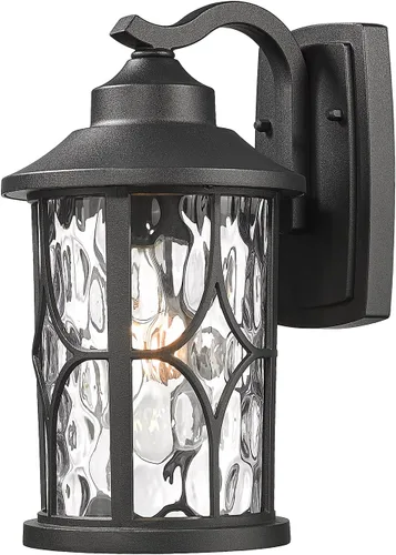 Miniatura 15 de zeyu 2 unidades de luces de aplique de pared para exteriores, luces modernas de granja para porche de casa, aluminio fundido en acabado blanco