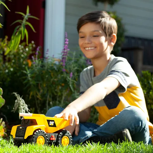 Miniatura 3 de Cat - Camión de construcción tipo bulldozer de juguete con luces y sonidos