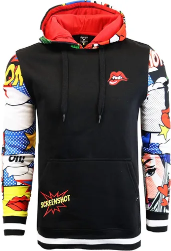 Miniatura 5 de Screenshot - Sudadera con capucha de forro polar para hombre estilo urbano