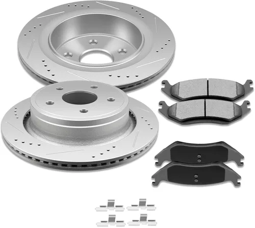 Miniatura 24 de SCITOO Kit de freno delantero Rotores de freno delantero y pastillas de freno de cerámica para Hyundai Sonata 2009-2015, 2011-2016 para Kia Optima
