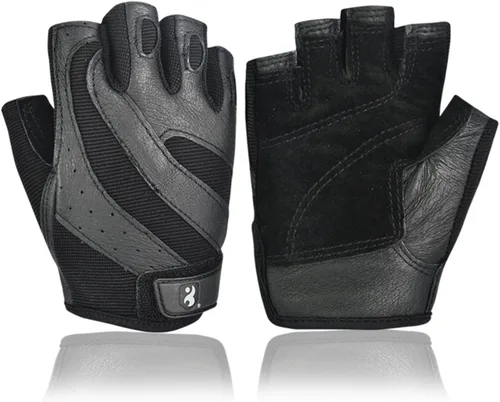 Anser 71500 Fitness – Medio Dedo Guantes de levantamiento de peso Guantes de fitness