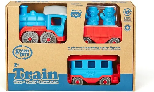 Miniatura 2 de Green Toys Tren - Azul