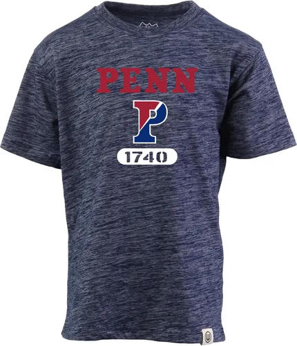 Wes and Willy NCAA Kids playera de manga corta de Cloudy Yarn
